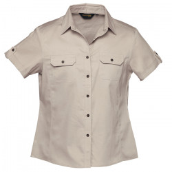 Ladies Plain Bush Shirt