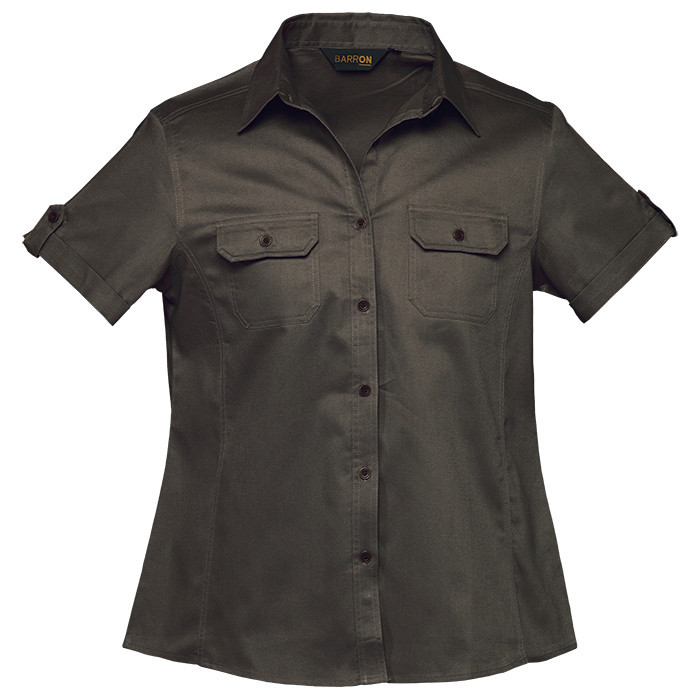 Ladies Plain Bush Shirt