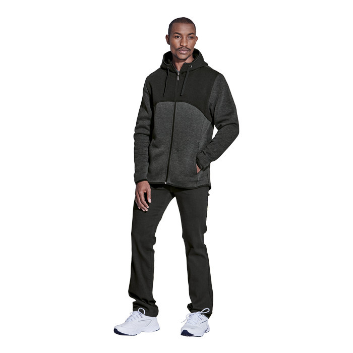 BRT Balance Hoody - Charcoal Melange & Black