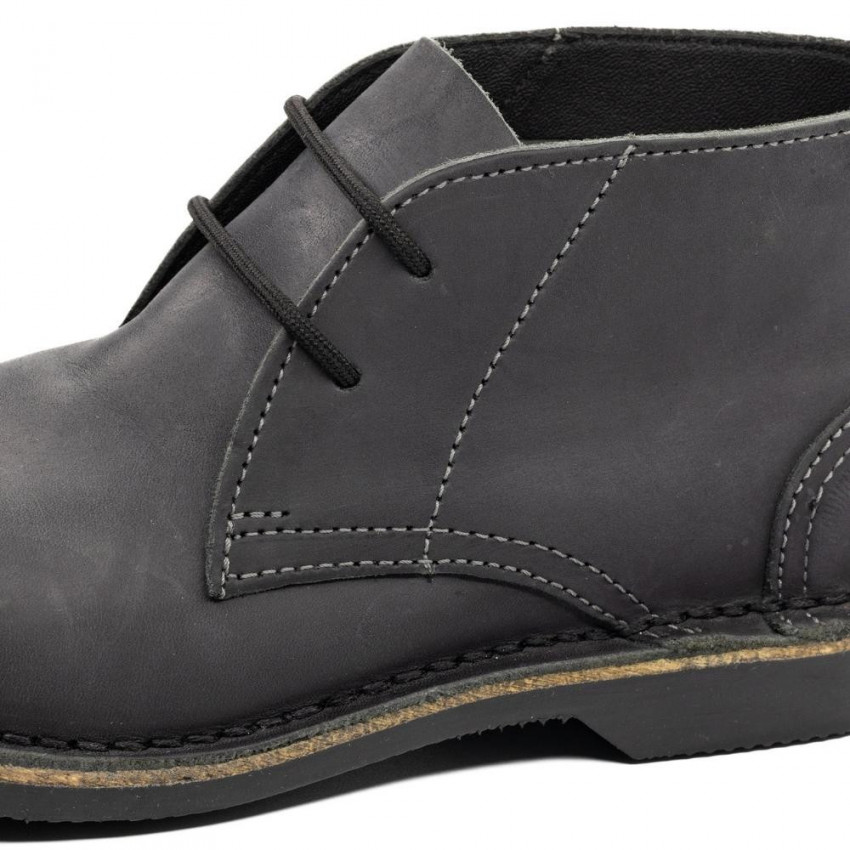 Chukka Boot Charcoal Upper And Sole