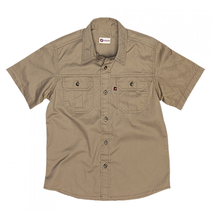 Dassie Kid's Bush Shirt - Khaki