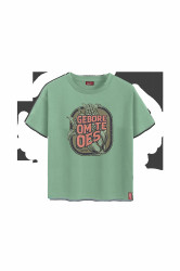 Kid's Printed T-Shirt Gebore Om Te Oes