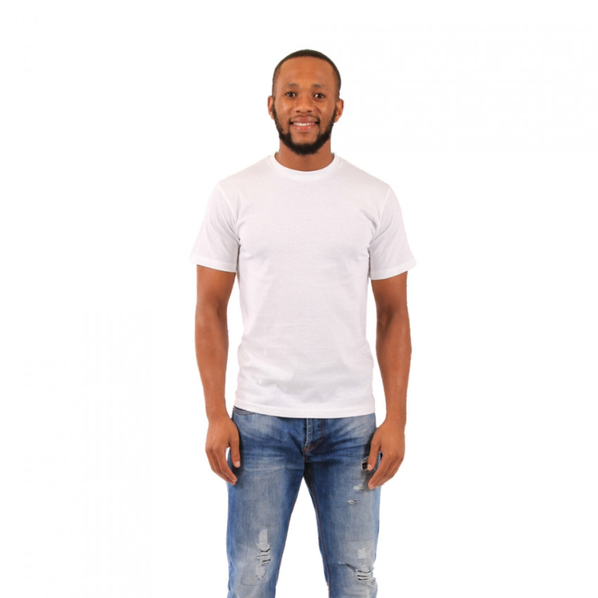 Platinum Ring Spun Crew Neck T-Shirt Unisex - Melange