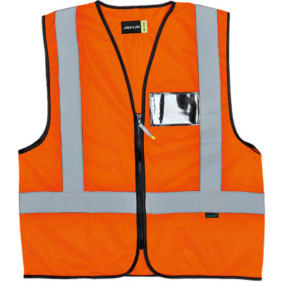 Hi-Vis Reflective Waistcoat - Orange