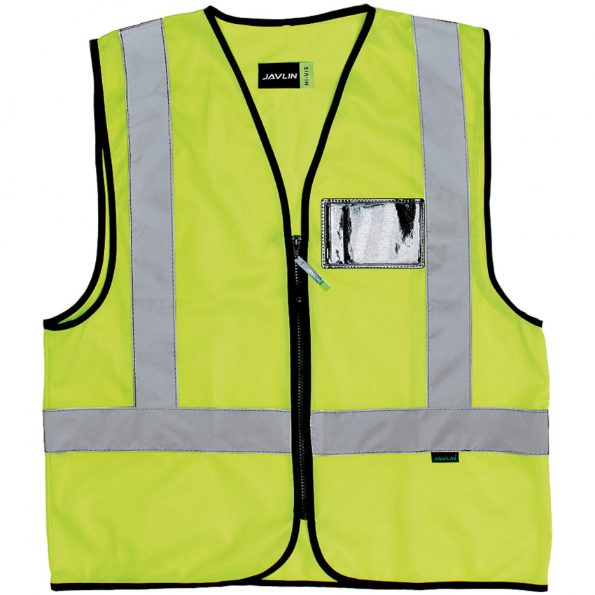 Hi-Vis Reflective Waistcoat - Lime