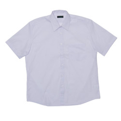 Short Sleeve Lounge Shirt - White