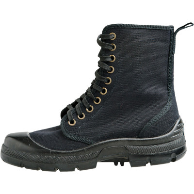 Combat Canvas Boot - Black