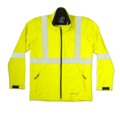 Hi-Vis Softshell Jacket - Lime