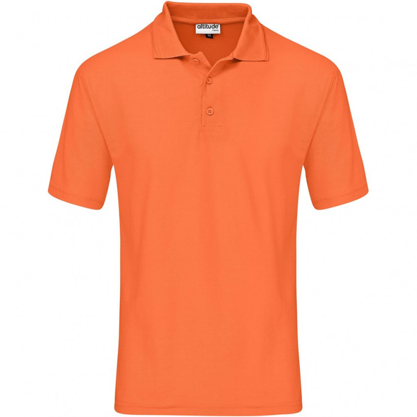 Mens Basic Pique Golf Shirt