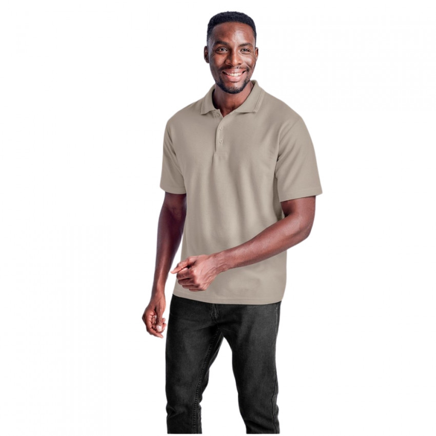 Mens Basic Pique Golf Shirt